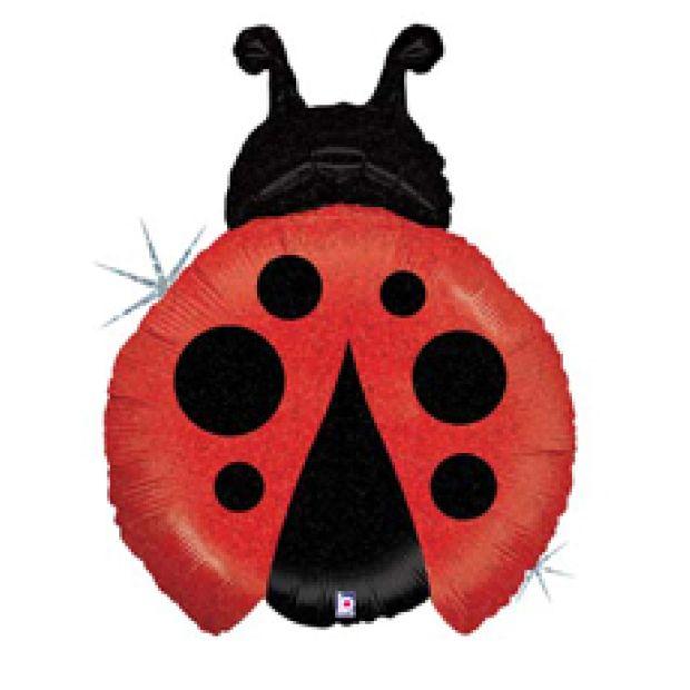 Balloon Foil Shape Little Ladybug/Bettle 69cm
