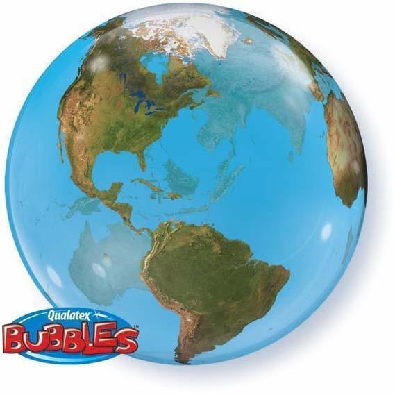 Balloon Bubble Planet Earth 56cm
