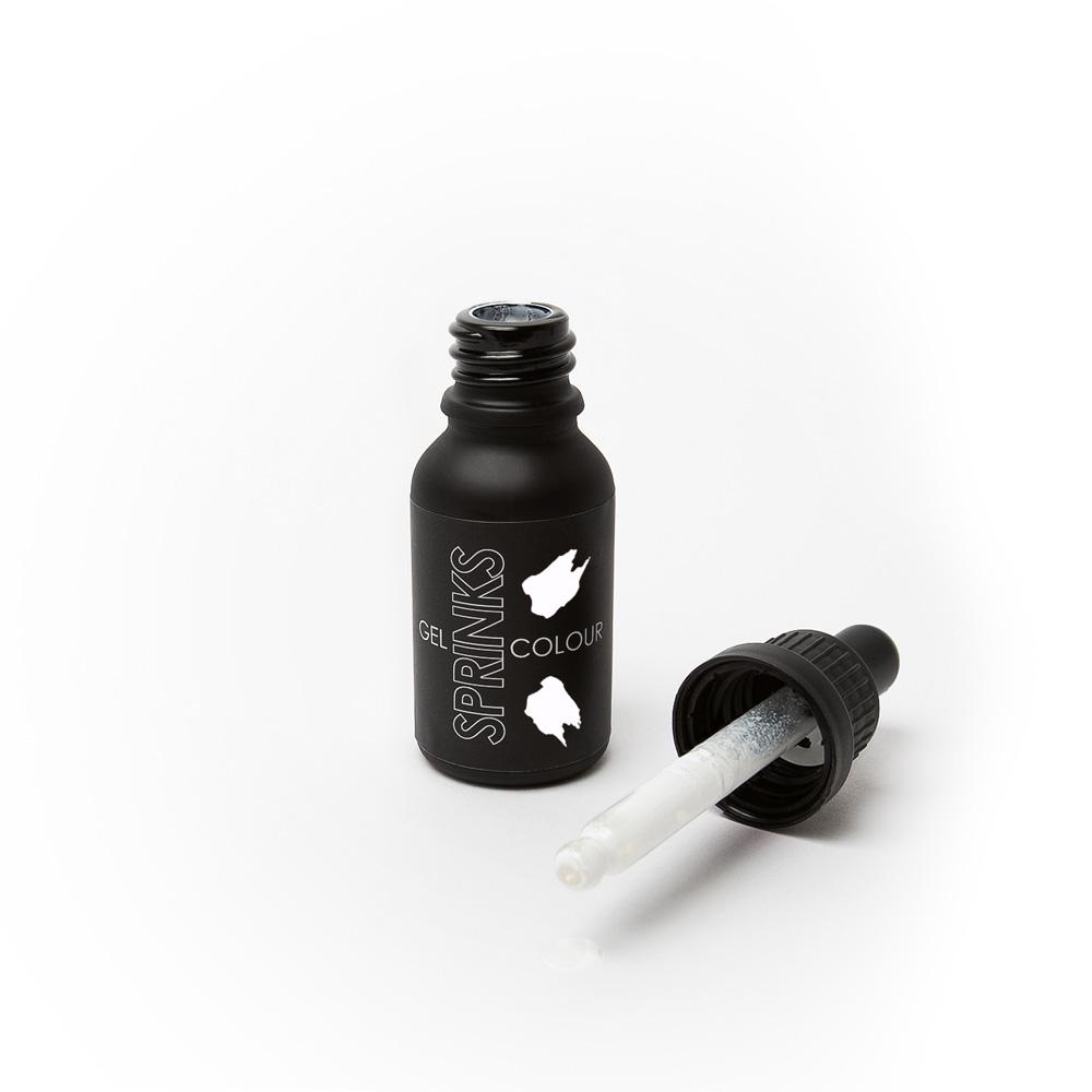 Food Colour Sprinks Gel White