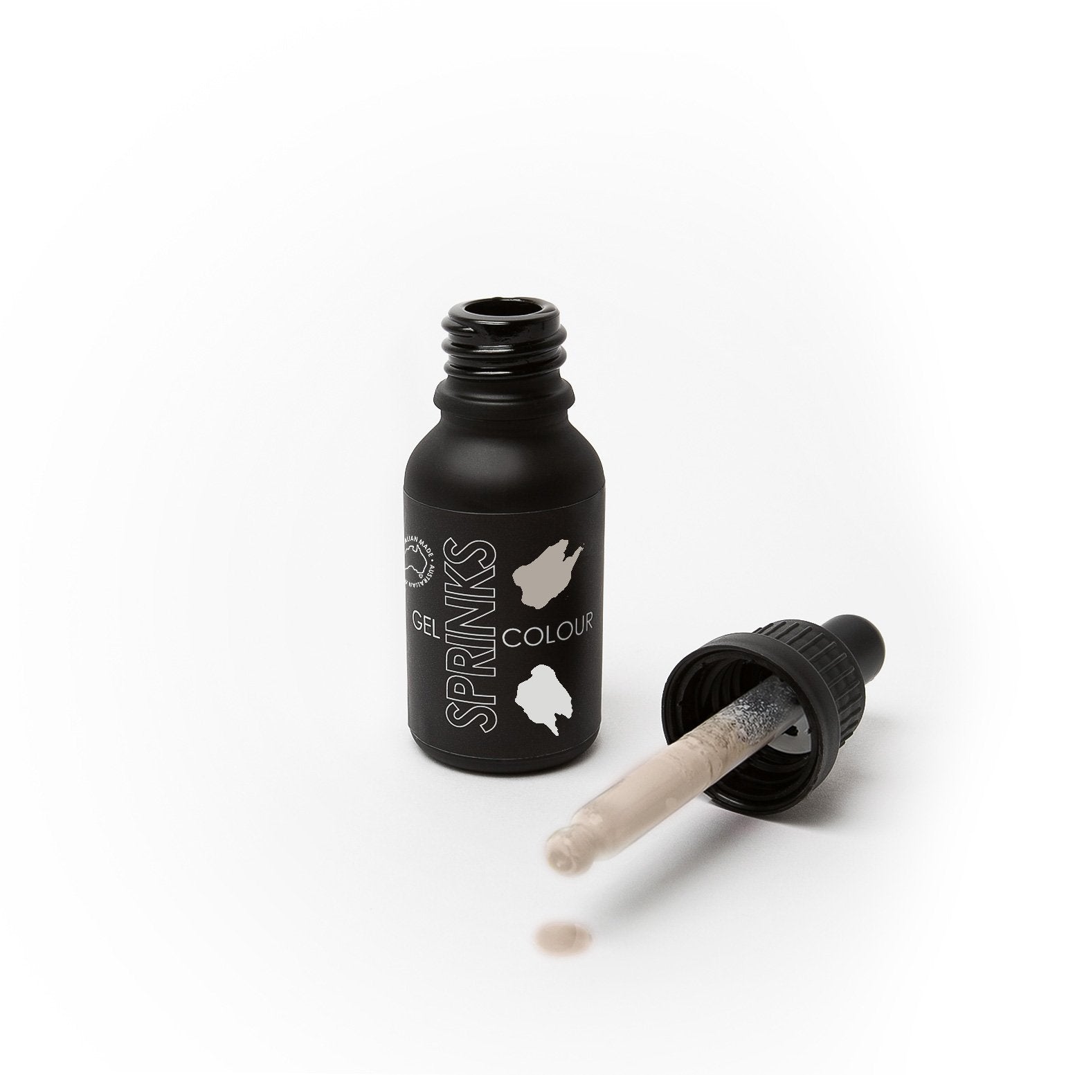 Food Colour Sprinks Gel Greige