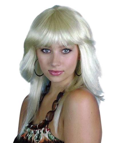 Wig Retro 1980s Blonde Deluxe