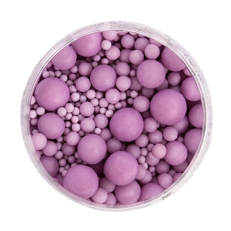 Round Ball Sprinkles Pastel Lilac Bubble Bubble 65g