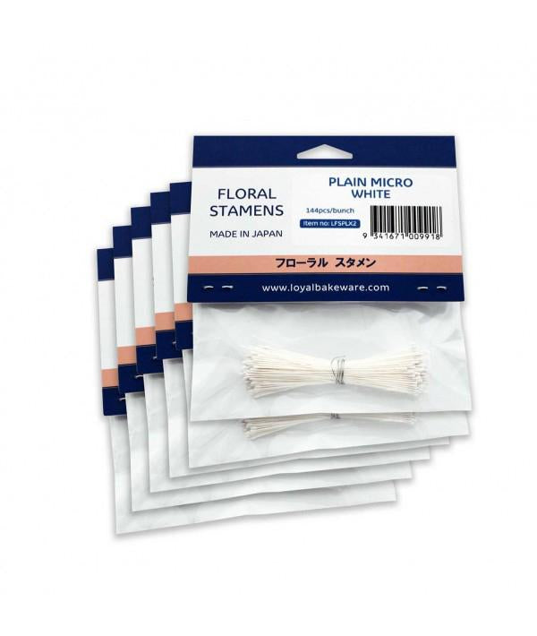 Stamen Plain Micro White Pk 144