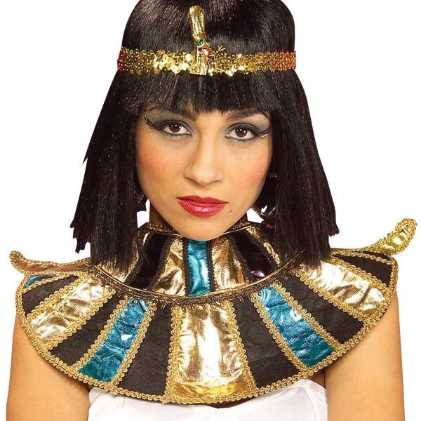 Egyptian Collar Gold & Blue- Discontinued Line Last Chance To Buy