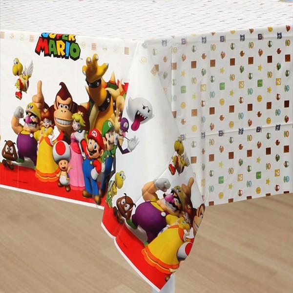 Super Mario Plastic Tablecover
