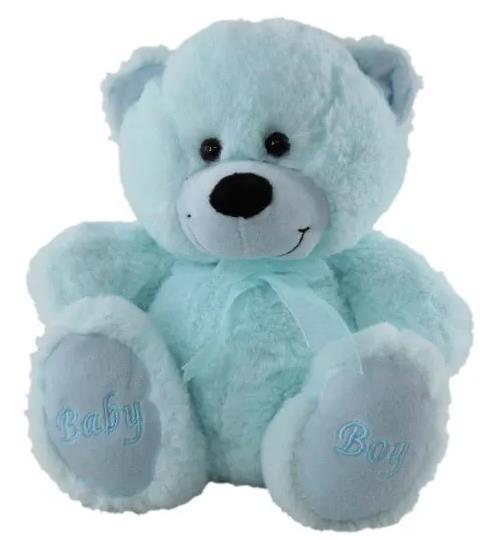 Teddy Bear 23cm Light Baby Boy Blue