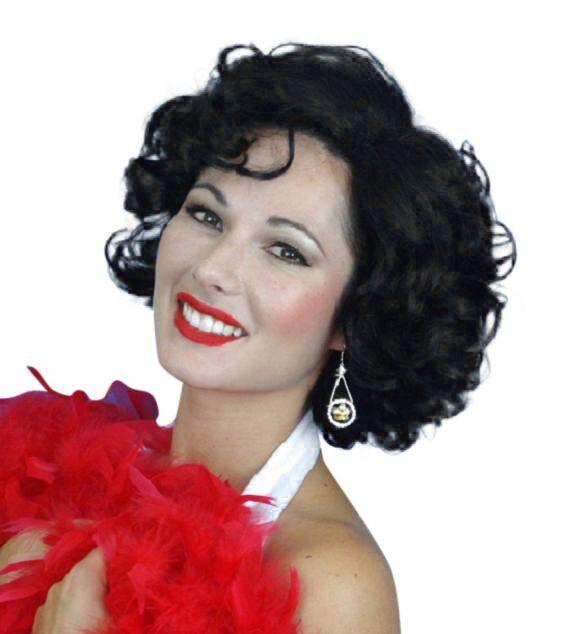 Wig Silver Screen Star Black