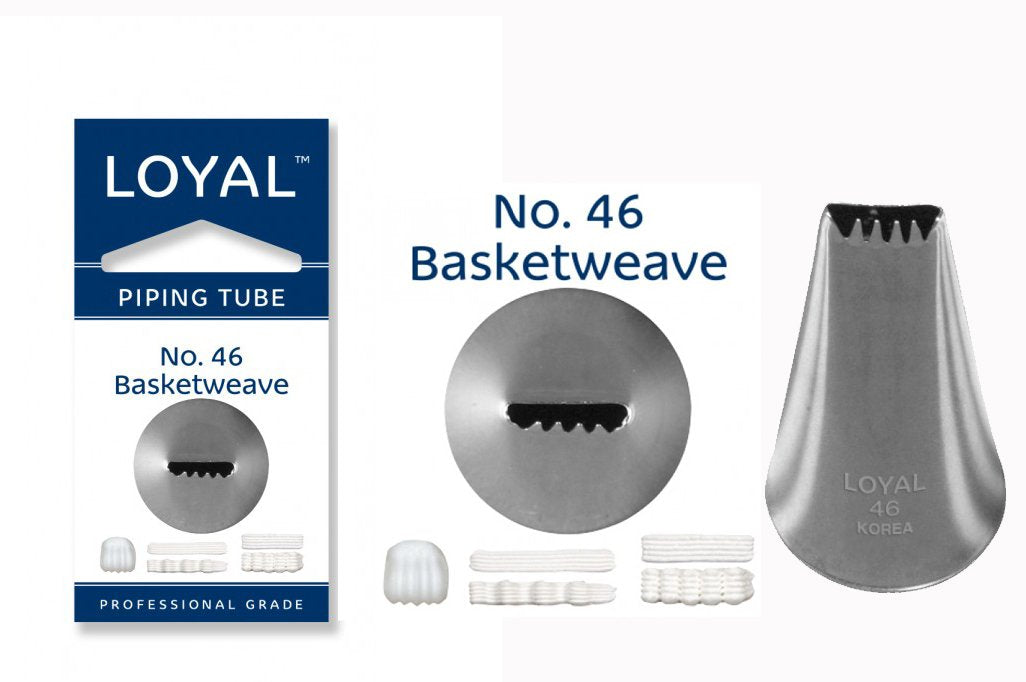 Icing Tip Basketweave No 46