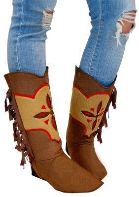 Boot Covers Suede Cowgirls