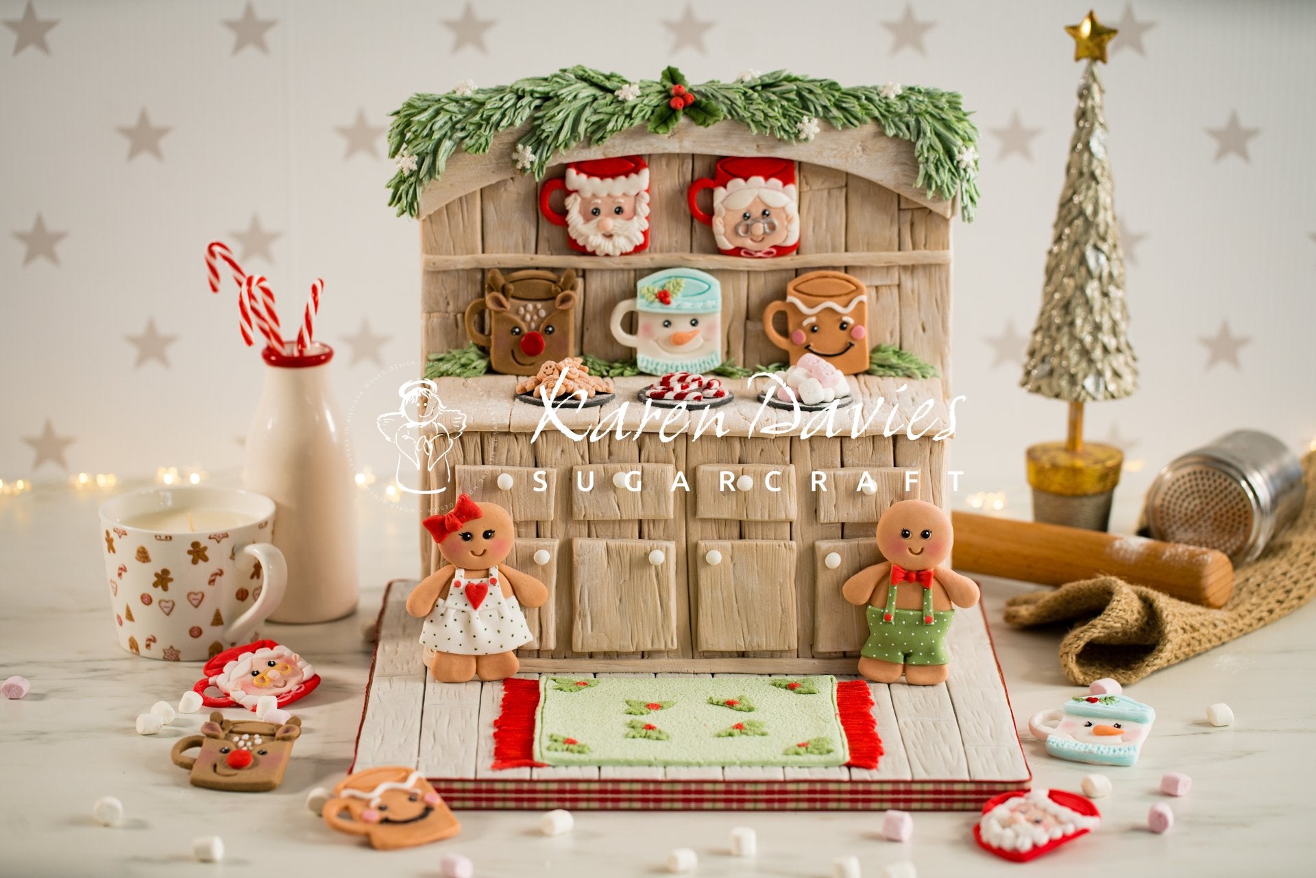 Mould Festive Mugs Karen Davies- Last Chance