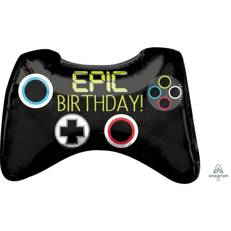 Balloon Foil Shape Epic Game Controller
