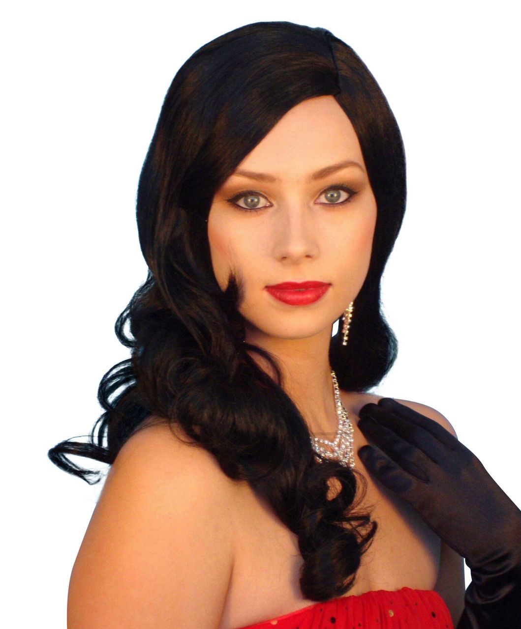 Wig Rita 1940s Glamour Black