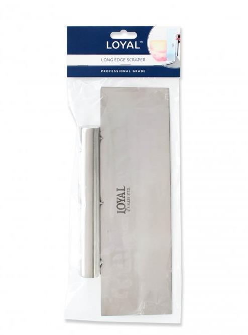 Scraper Long Edge 28cm S/Steel