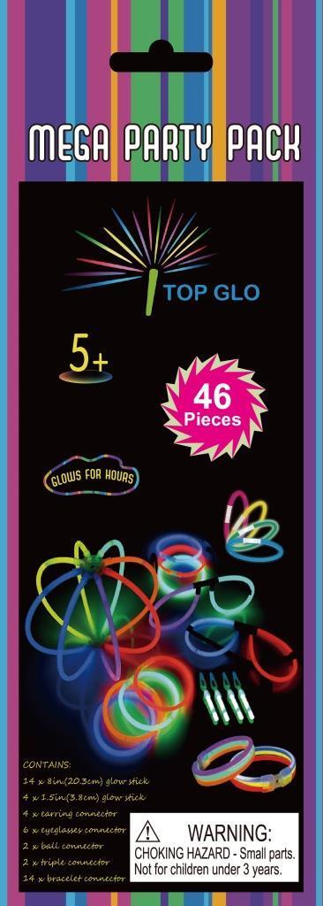 Glow In The Dark Glow Mega Pack 46 Pieces