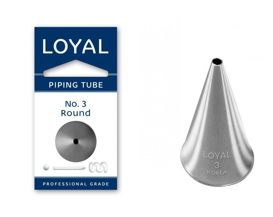 Icing Tip Round Number 3