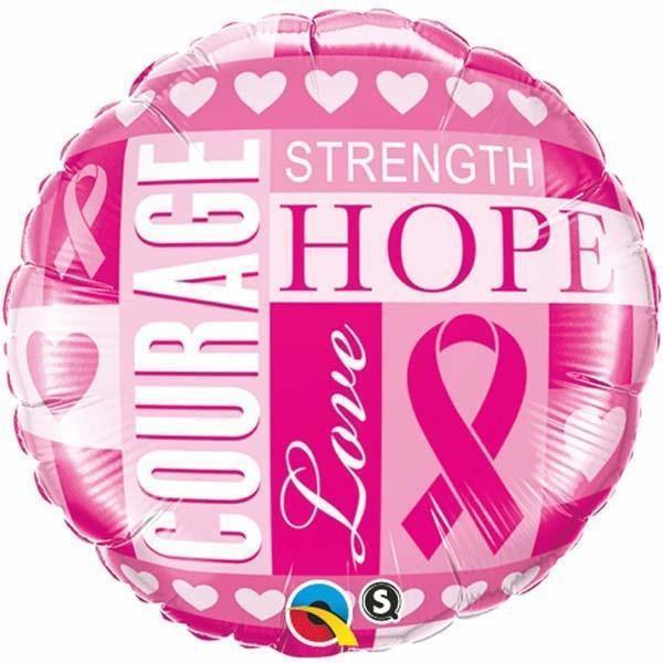 Balloon Foil 45cm Breast Cancer Inspirations