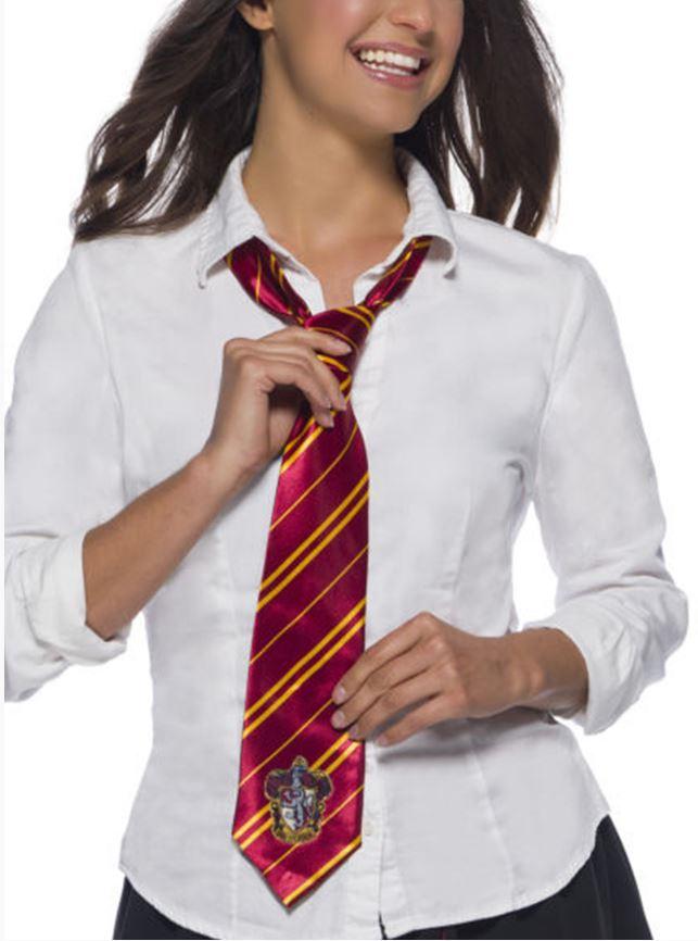 Tie Gryffindor Harry Potter Deluxe with Emblem