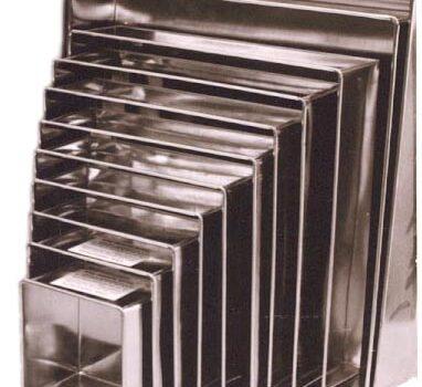 Cake Tin 6 Inch Square X 5 Inch Deep Cecil & Co