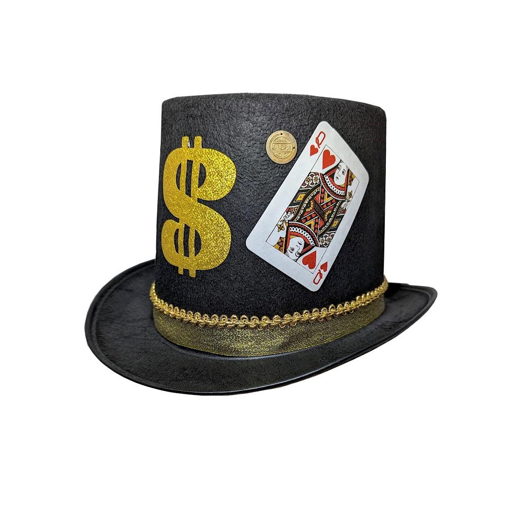 Casino Card Top Hat
