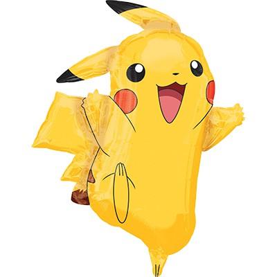 Balloon Foil Shape Pokemon Pikachu 78cm