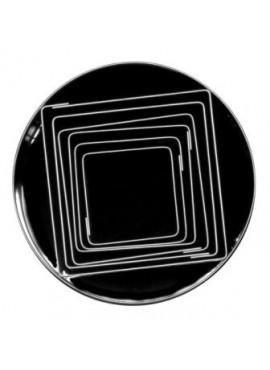 Cutter Square 6 Piece Set Tin Plate