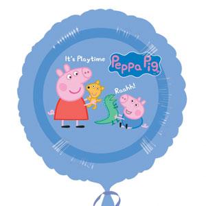 Balloon Foil 45cm Peppa Pig Playtime