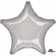 Balloon Foil 45cm Star Silver