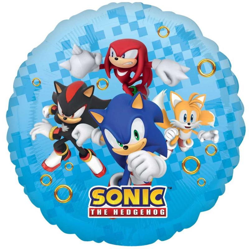 Sonic 2 The Hedgehog Balloon Foil 45cm
