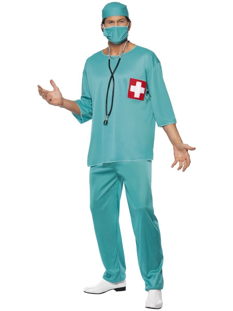 Costume Adult Er Doctor Surgeon Large