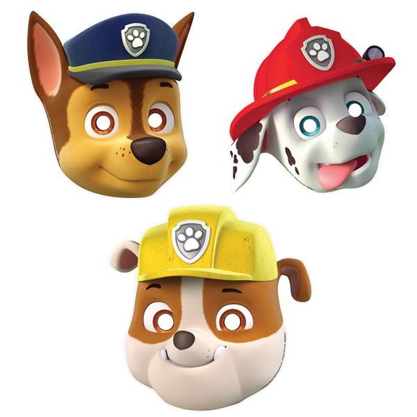 Paw Patrol Masks Pk/8