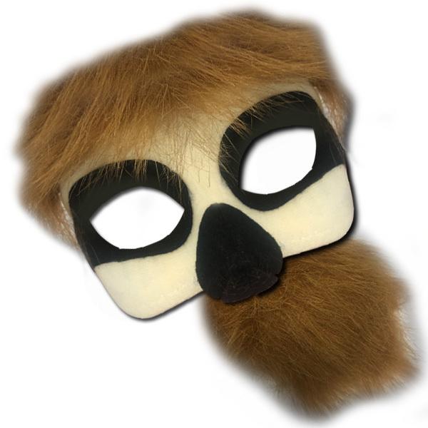 Animal Costume Mask Set Deluxe Sloth