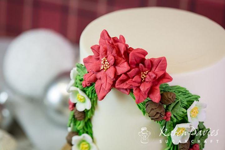 Mould Winter Wreath Karen Davies- Last Chance