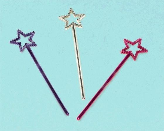 Value Favours Star Wands Pk/12