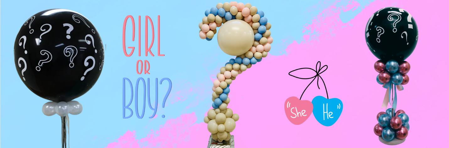 Balloon Bouquets- Gender Reveal