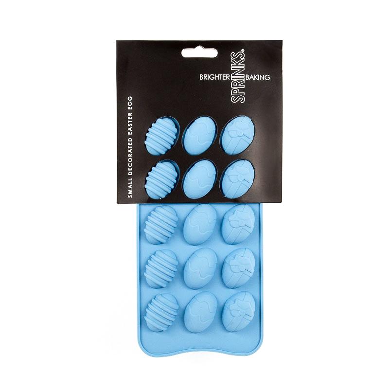 Silicone Mould Small Chocolate Easter Eggs (18 Sphere Shapes)