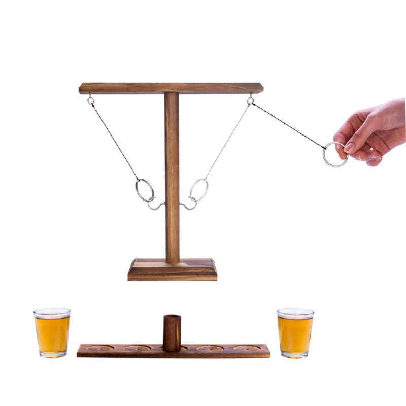 Drinking Game Ring Toss Set