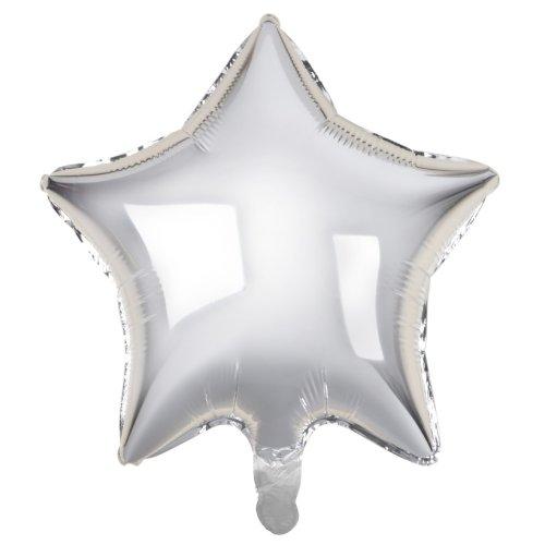 Balloon Foil 45cm Star Silver