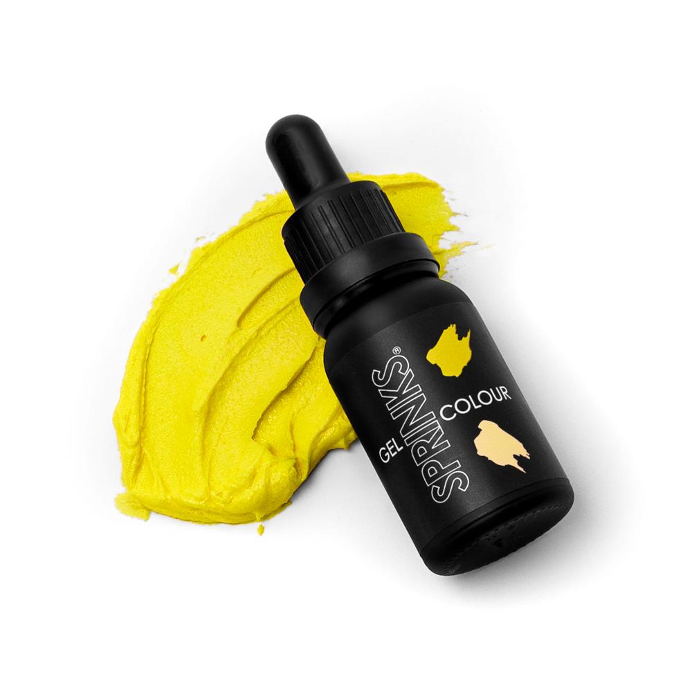 Food Colour Sprinks Gel Lemon Yellow