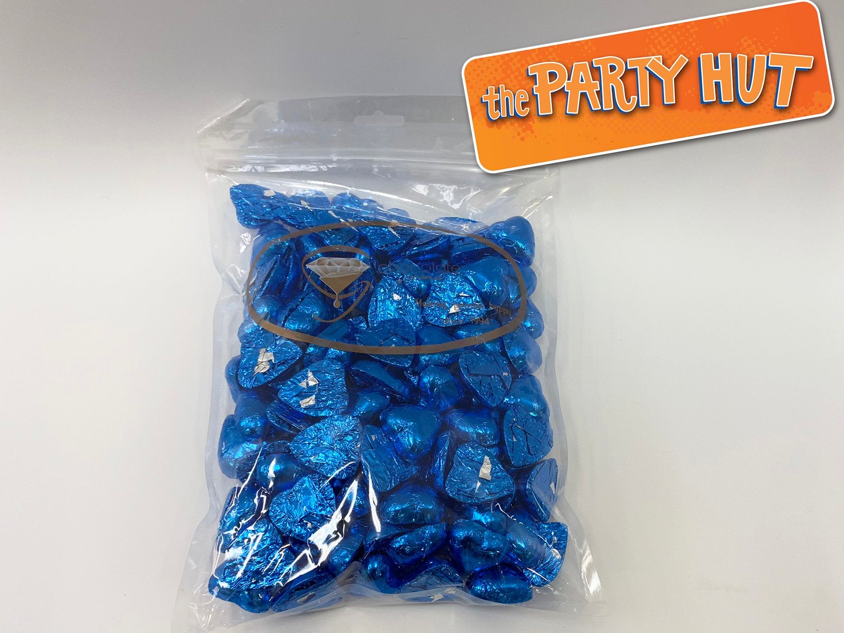 Chocolate Hearts Electric Blue 1kg