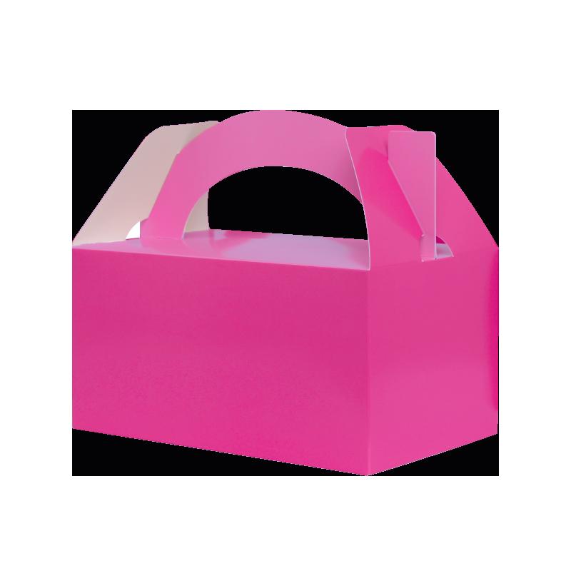 Loot/Favour/Gift Lunch Box Flamingo Pink Pk 5