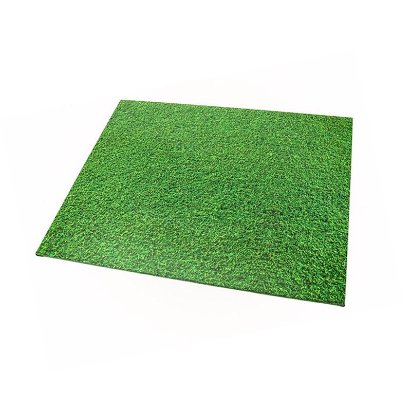 Cake Board Rectangle Grass Print 18 Inch X 14 Inch