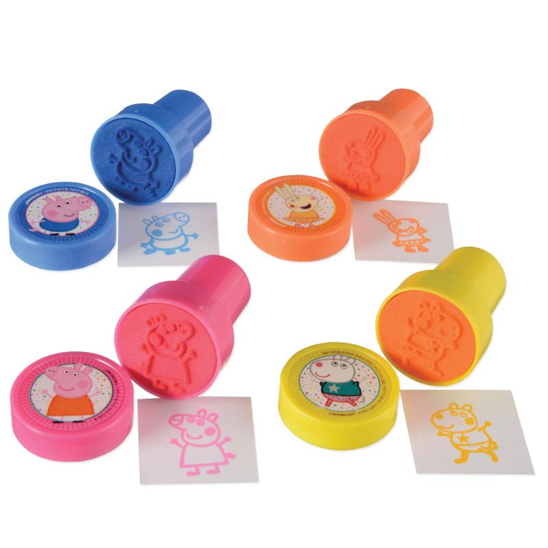 Peppa Pig Confetti Party Stamper Set Pk/4