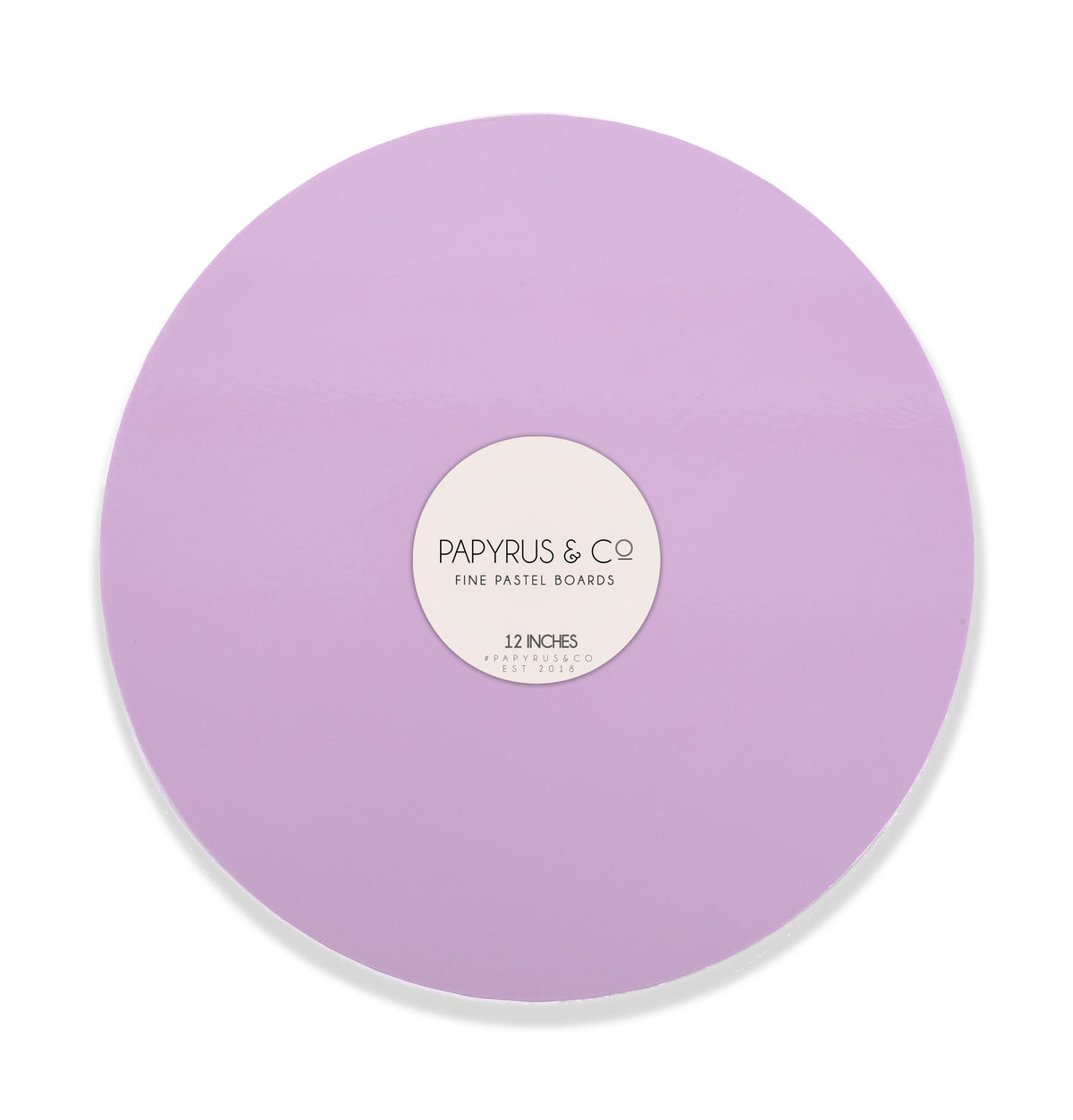 Cake Board MDF Round Pastel Lilac 12 Inch
