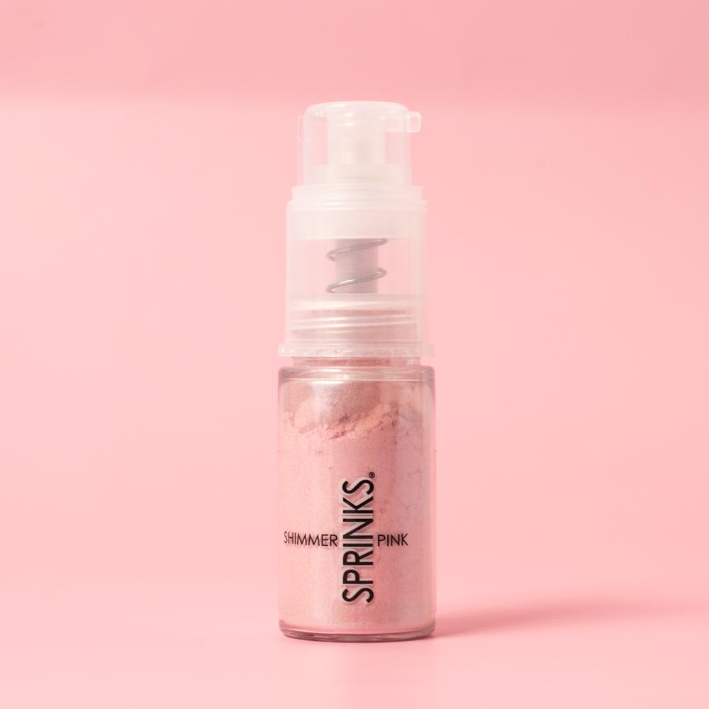 Cake Decorating Pump Shimmer Light Pink Micro Lustre Dust 4g