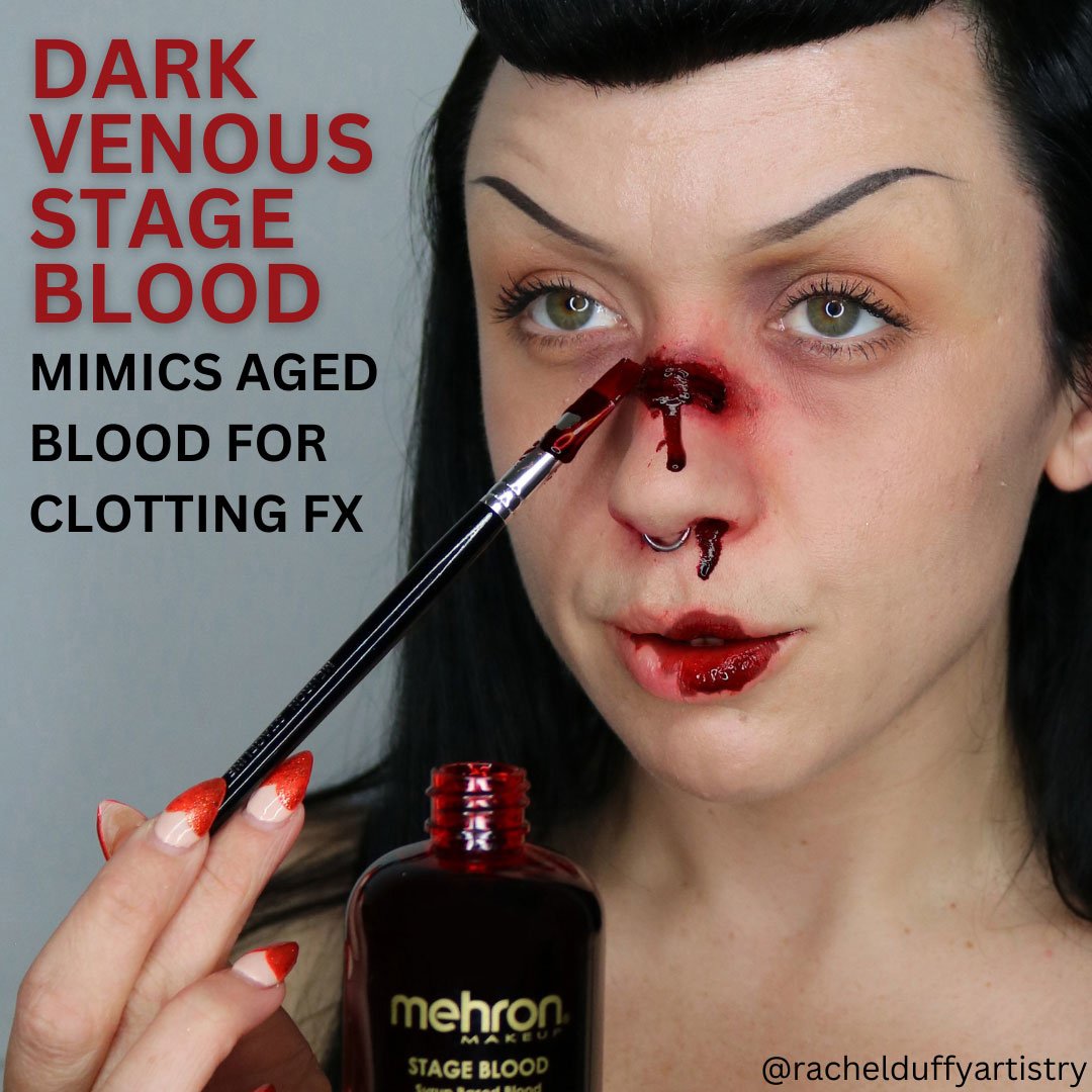 Make Up SpecialFx Mehron Stage Blood Dark Venous 472ml Professional Quality