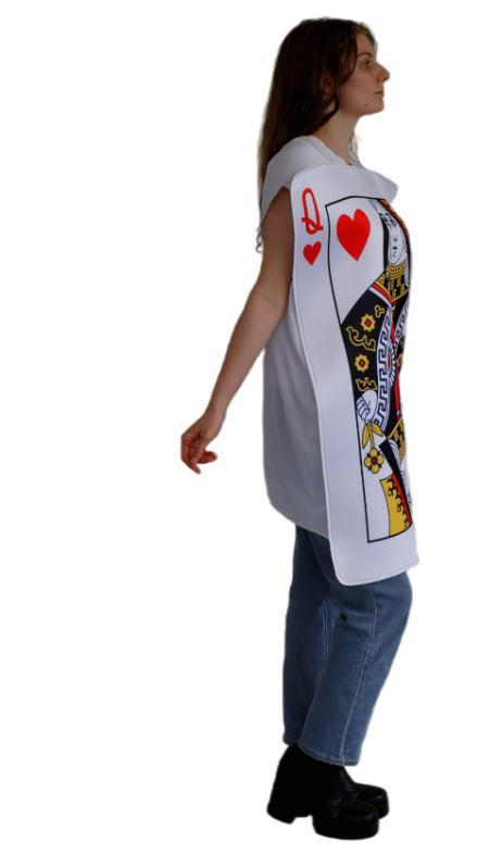 Costume Adult Queen of Hearts Card One Size Fits Most