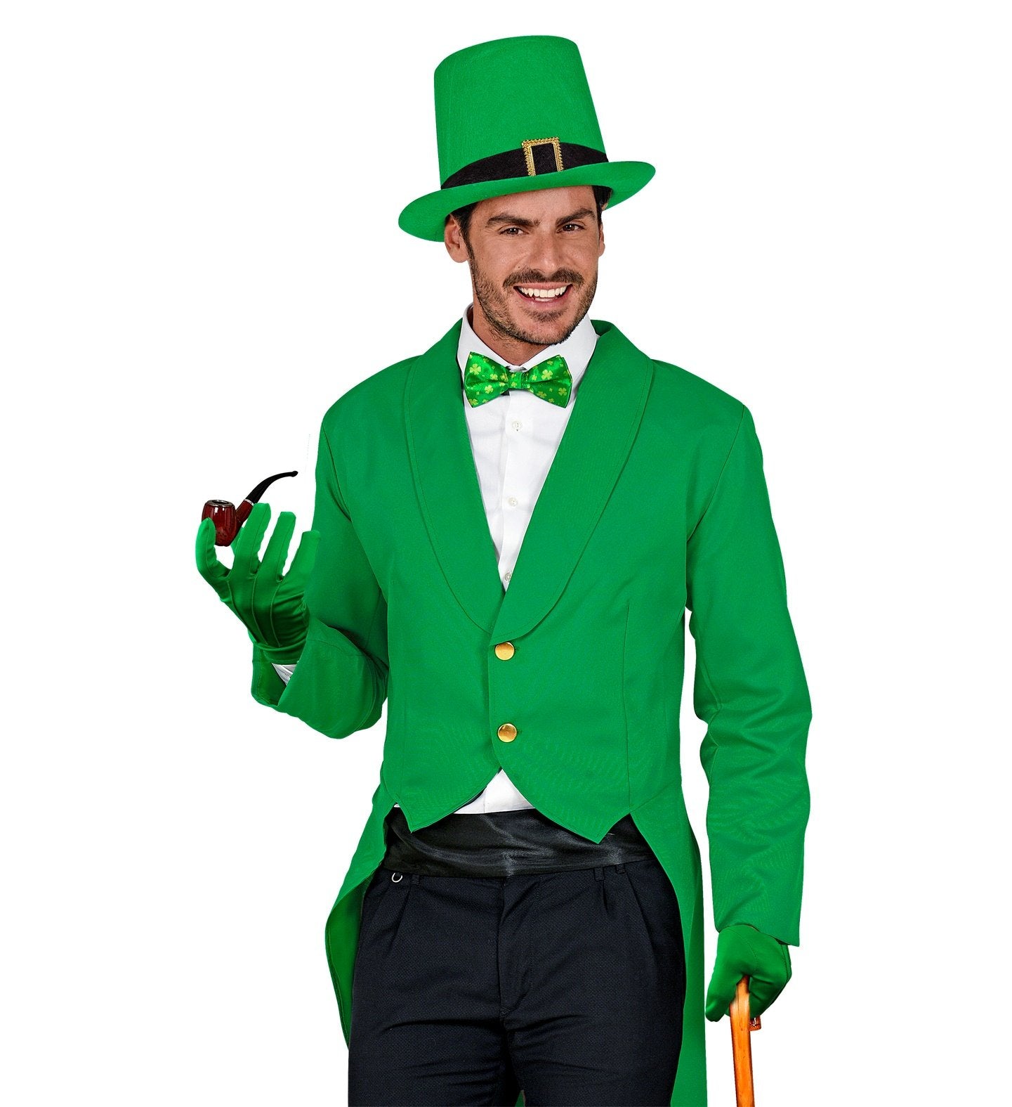 Gloves Short Green Adult Character Costume Accessory