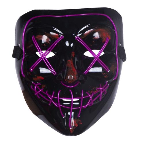 Mask The Purple Purge Light Up