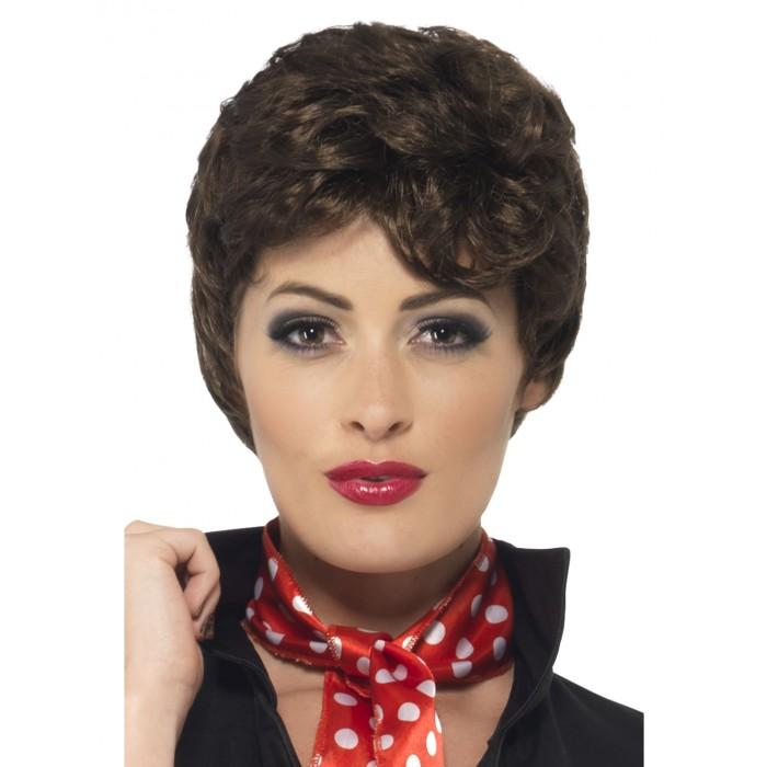 Wig Rizzo Brown Grease 1950s