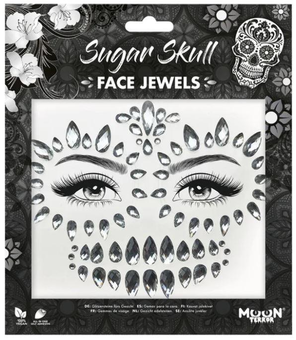 Face Jewels Sugar Skull MoonTerror